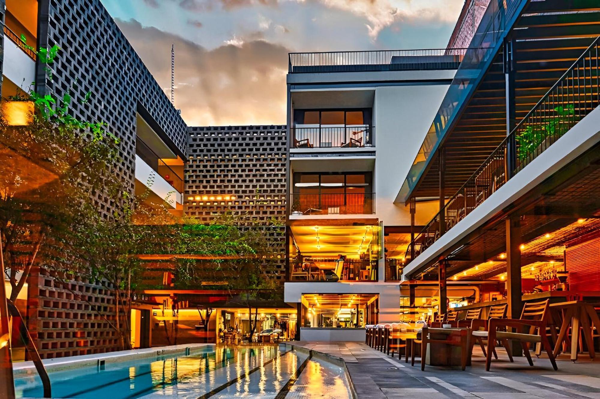 Hotel Carlota Mexico City Luaran gambar